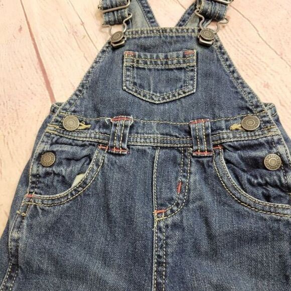 Old Navy Overalls 0/3mo - Picture 3 of 4